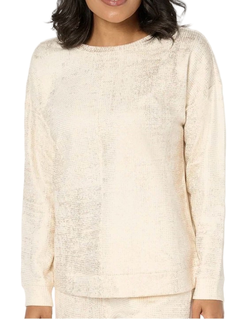 227. NWOT PEACE LOVE WORLD XL DETAIL TOP